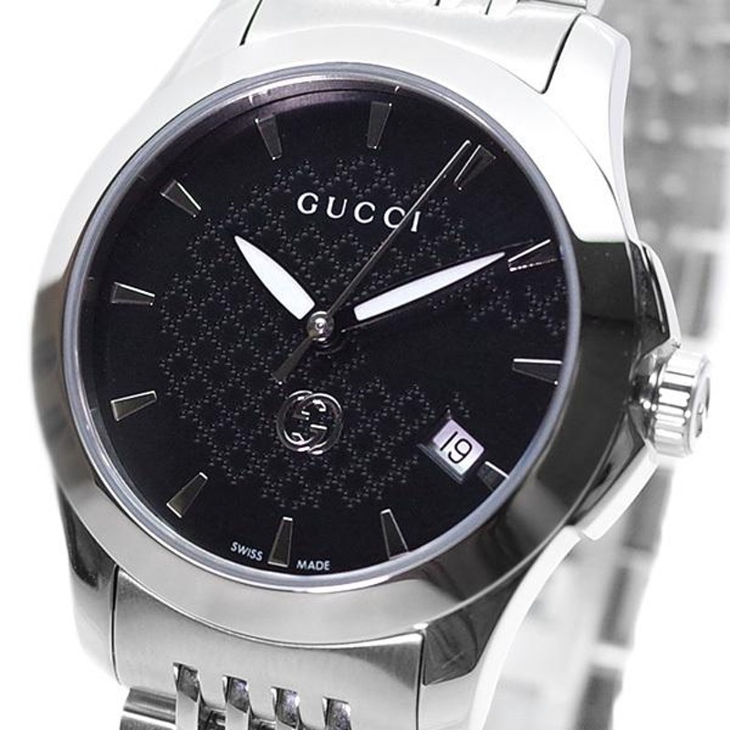 グッチ GUCCI 腕時計 レディース YA1265006 クォーツ ブラック