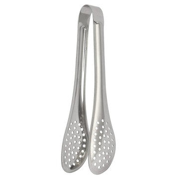 ezHome EZ304不鏽鋼日式中夾 長約23公分 寬約4.5公分 廚房用品  1支  銀色