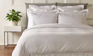 Harrods of London Silk Cotton Super King Flat Sheet