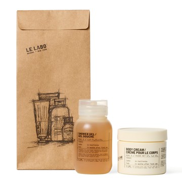 【LE LABO】身體洗護旅行組 (潤膚霜 60ml+沐浴膠85ml)｜羅勒/檜木｜生日禮物 旅行組推薦