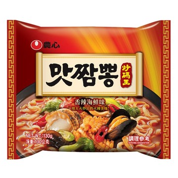 韓國 農心 辣味炒碼麵130g(單包)【小三美日】團購／泡麵 D034321 韓泡 韓式 湯麵 宵夜 颱風