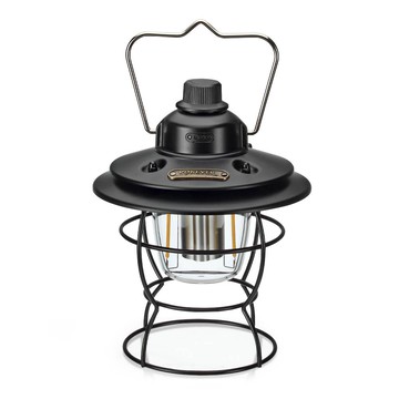 [RONEVER] 充電式松果露營燈 PA002 黑