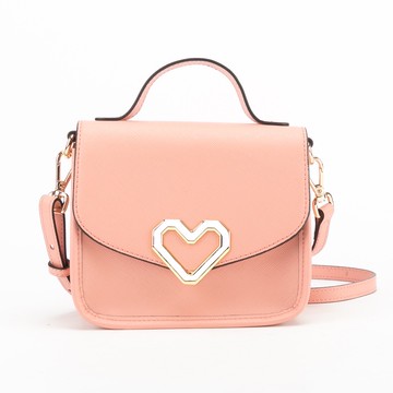 [lapagayo] 日系名媛甜漾斜背小方包 -09941-10-浪漫藕粉