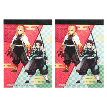 sun-star 迷你便條紙 日本進口 6款  鬼滅之刃 多色  30張  2盒