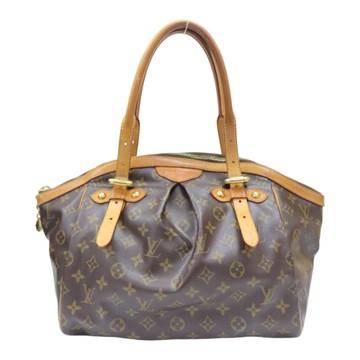 LOUIS VUITTON LV 路易威登 棕色 原花帆布 Tivoli GM 手提包 M40144 【二手名牌BRAND OFF】