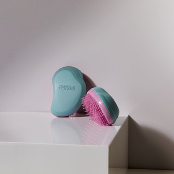 【廠商直送】Tangle Teezer王妃梳 Mini英倫時尚梳-翻糖粉藍