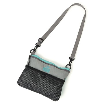 CHUMS Spring Dale Sacoche隨身肩背包 灰/松綠_CH603752G089