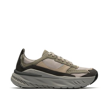 Clarks 微風跑系列- Zeph Run Go 女款厚底運動休閒鞋 (灰色) CLF84921C