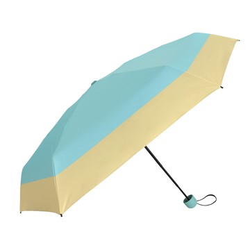 德國boy撞色防曬迷你傘（花色隨機出貨）