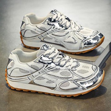 男士春夏休閑鞋復古阿甘鞋四季單鞋型男運動鞋時尚潮流男板鞋子