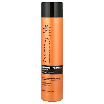 Sunny Isle, 牙買加黑蓖麻油，深度補水洗髮精，10.1 液量盎司（298 毫升）