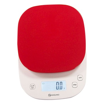 MAQUINO 高精密0.1g電子料理秤  MKS-802  火紅型  2kg