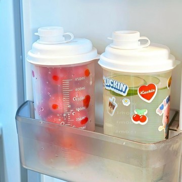 雨菲|免運 冰壺 冷水壺 冷萃杯隨手杯 冰箱冷水壺大 級夏日外帶便 攜新款冷水杯 家用 便攜 大容量 容量家用食品 攜