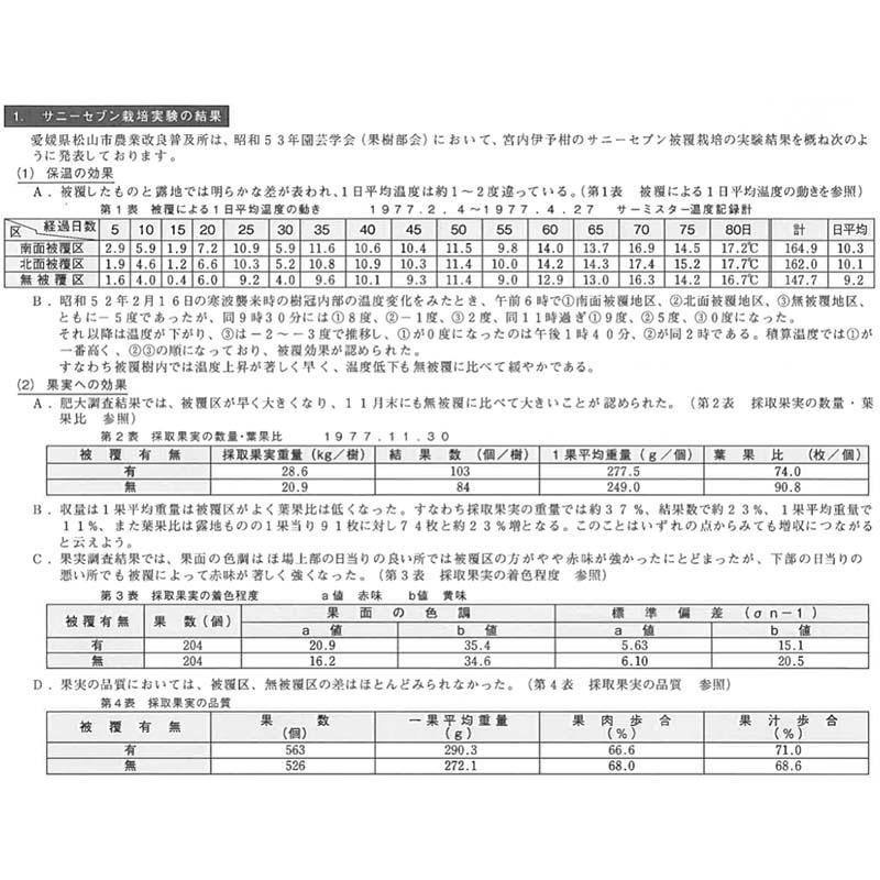 サニーセブン T-750 5.2m×50m 果樹保護シート 柑橘系 被覆資材 東レコムズ D | LINEブランドカタログ