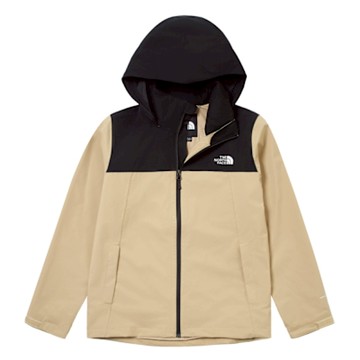 The North Face TNF 北面 北臉 女防水透氣衝鋒衣- 棕黑色 W SANGRO DRYVENT JACKET - AP - NF0A8CK6QV2