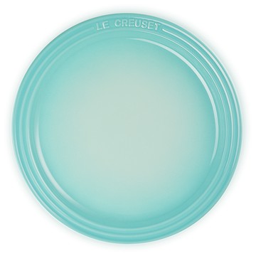 LE CREUSET 瓷器圓盤 27cm (薄荷綠-無盒)