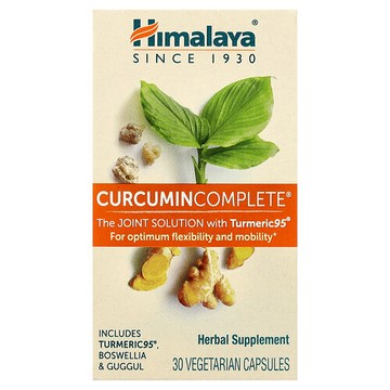 Himalaya, Curcumin Complete®，30 粒素食膠囊