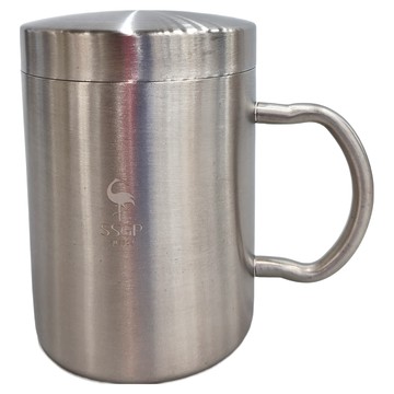 SSGP 三四鋼 餐具用品防摔 304不鏽鋼兒童杯帶蓋款  兒童杯帶蓋款 E127-2  1個