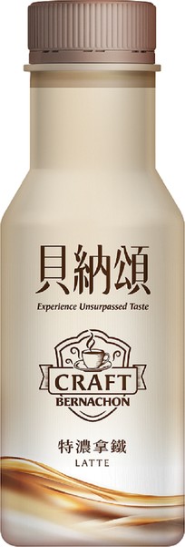【冷藏】貝納頌義式_特濃拿鐵*4瓶