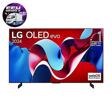 LG樂金 55小時快配 42型 OLED evo 4K AI 語音物聯網 C4 極緻系列 OLED42C4PTA