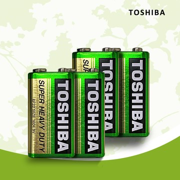 東芝toshiba環保碳鋅電池 9v專用電池(4入) 原廠公司貨