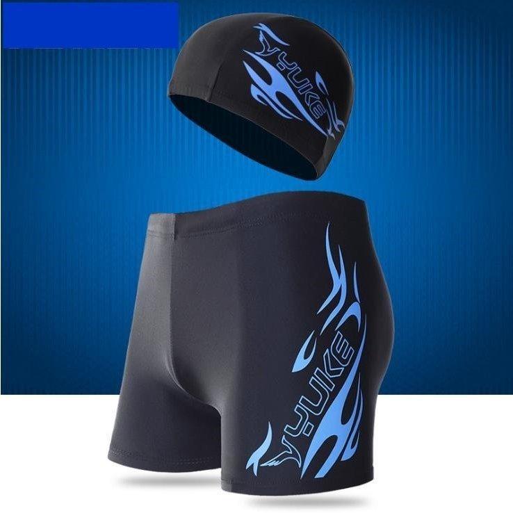 競泳水着 水着 メンズ 男性用水着 キャップ付き スポーツ スイムパンツ フィットネス ショートパンツ ジム シンプル 海パン 吸汗 速乾 フィットネス ジム