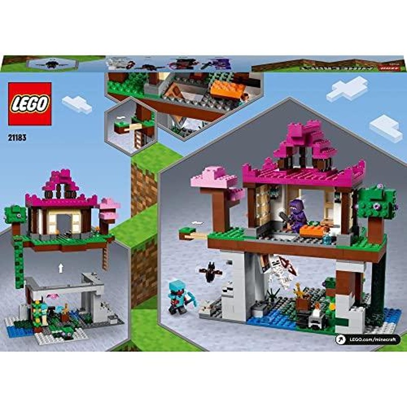 レゴLEGO マインクラフト 訓練場 21183 おもちゃ ブロック プレゼント