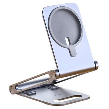 HAGiBiS 海備思 鋁合金便攜多功能折疊手機平板支架蘋果版 - 適用於 MagSafe  深空灰  1個