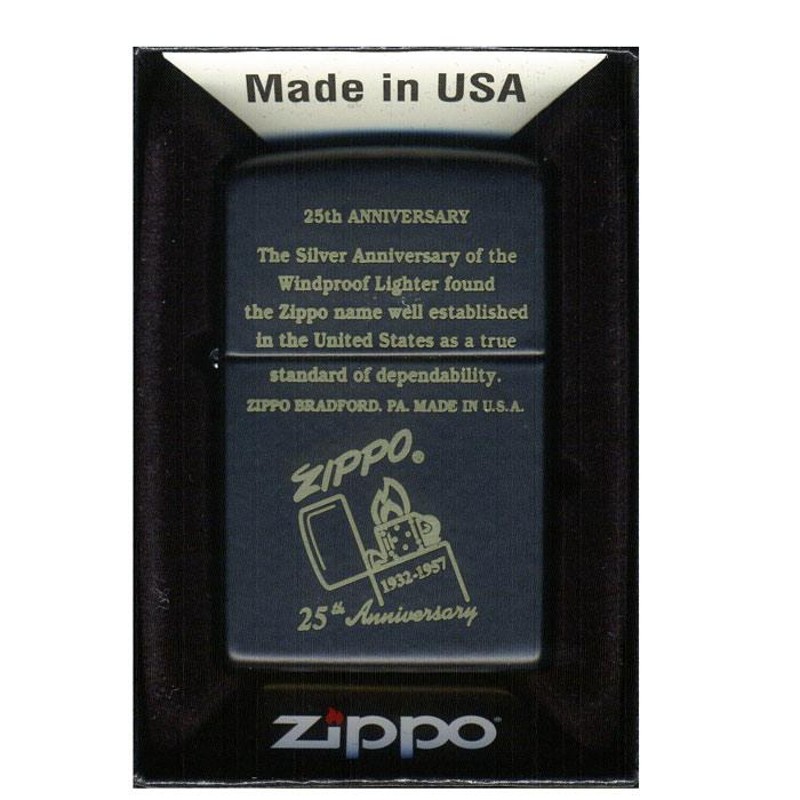 ジッポー オイルライター Zippo 25th Z218-104600 | LINEショッピング