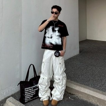 【FJstore】越南品牌 DEVOTUS INSIGHT 短寬 Boxy 短T 短踢 寬鬆 男生短袖 女上衣 情侶