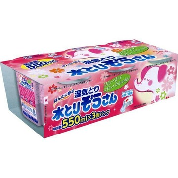 okamoto 日本小象除溼劑550ml X 3個(果香)