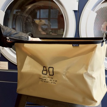 日本 SLOWER 防水收納提籃 - 95L - 橄欖綠