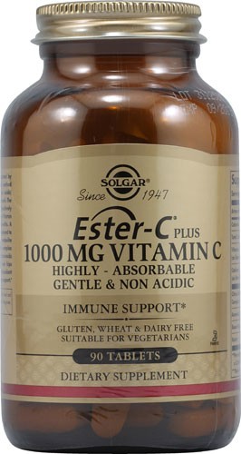 Solgar Ester-C Plus Vitamin C 1000 mg - 90 Tablets