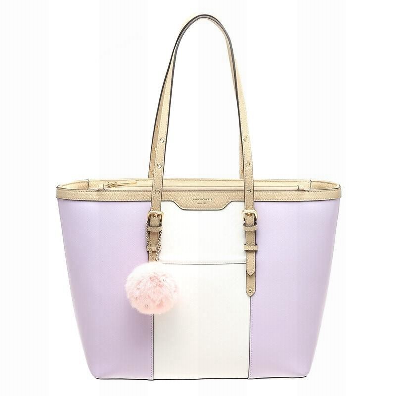 サマンサタバサ &chouette バイカラーA4トートバッグ レディース