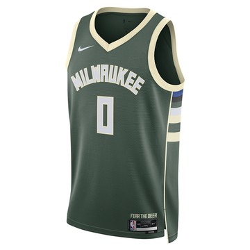 Damian Lillard Milwaukee Bucks Icon Edition Men's Nike Dri-FIT NBA Swingman Jersey