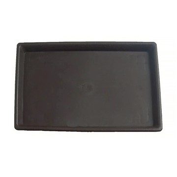 蔬菜工坊 忠興1尺4長方盆專用水盤  38 x 25.3 x 3.3cm  棕色  1個