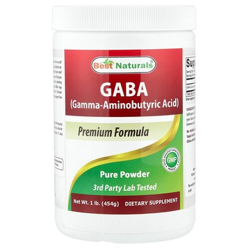Best Naturals, GABA, 1 lb (454 g)