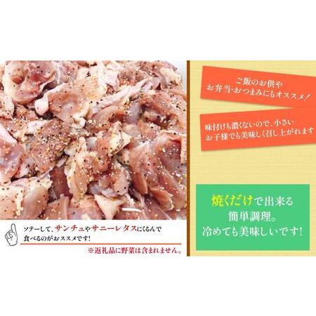 ふるさと納税 焼くだけ簡単！　鶏もも味付けセット約400g×2 高知県高知市