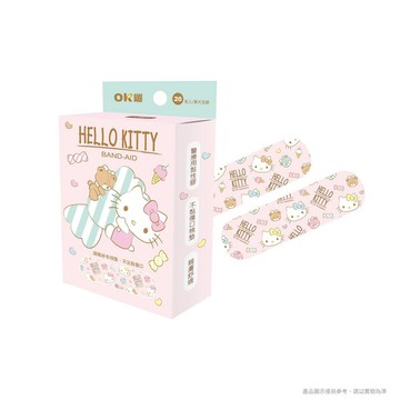 台歐OK繃-HelloKitty(20片/盒)