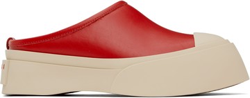 Marni 红色 Pablo Sabot 穆勒鞋