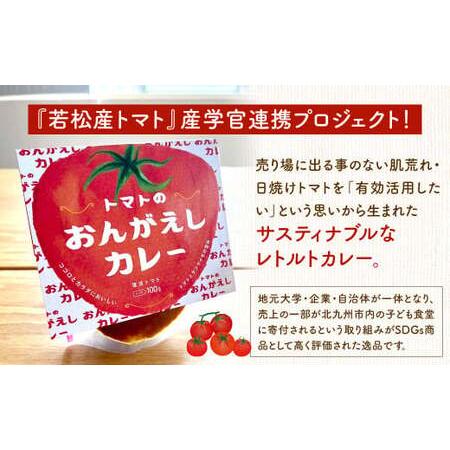 ふるさと納税 トマトのおんがえしカレー 180g×5袋 福岡県北九州市