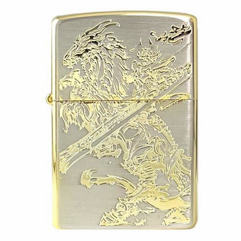 牙狼 GARO Zippo B柄 轟天 シルバー＆ゴールド ガロ グッズ ライター