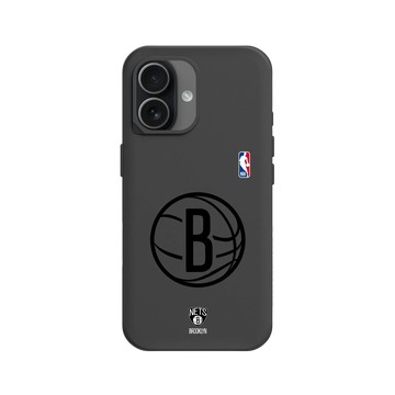 iPhone 17 SolidX 黑 - NBA - B&W-布魯克林籃網 Brooklyn Nets B&W - Light