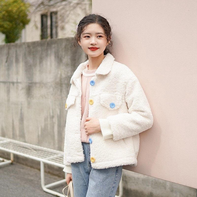 ふわふわコート ムートンコート ボアコート ジャケット レディース ショート丈 コート 秋冬アウター 防寒着 トップス 体型カバー 通勤 オフィス フォーマル 通販 Lineポイント最大0 5 Get Lineショッピング