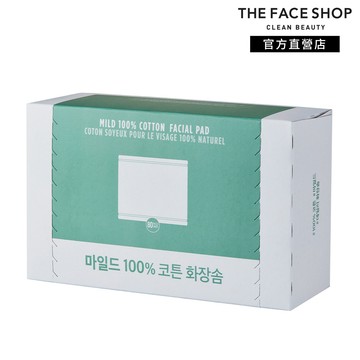 【THE FACE SHOP】100%純棉化妝棉 80片｜品牌旗艦店