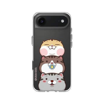 iPhone Air Clear Case（相機按鈕） 透明 - VITA VITA．塔仔是隻貓 - 一起來玩疊疊樂