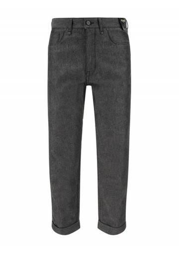 Fendi - Cropped Jeans - Womens - Grey