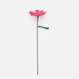 奧可利鉤針毛線花插波斯菊43cm 桃紅