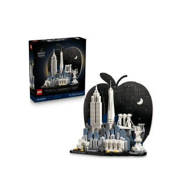 LEGO 建築系列 21066 紐約－大蘋果(居家擺設 美國地標 禮物 玩具)