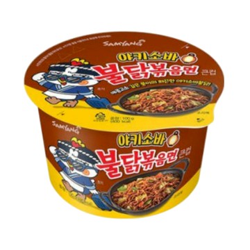 SAMYANGFOODS Buldak Noodles 2x Hot Spicy Chicken Flavor Cup Ramen 100g